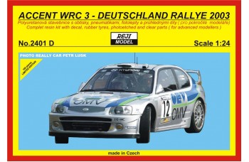 Kit – Hyundai Accent WRC 3 Rallye Deutschland 2003 #12 - LIMITED EDITION 1/24 